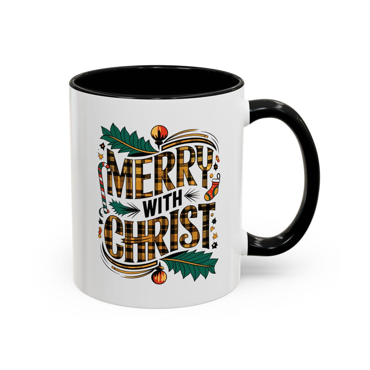 Ceramic Gift Mug - Merry with Christ - Decorative/Ceramic Mugs/11oz/15oz
