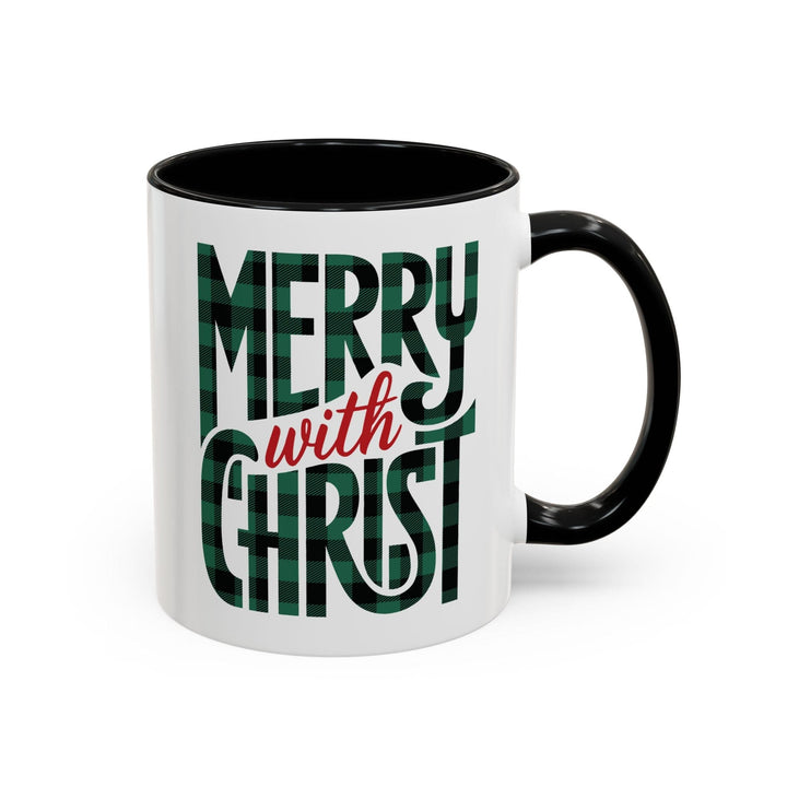 Ceramic Gift Mug - Merry with Christ - Decorative/Ceramic Mugs/11oz/15oz