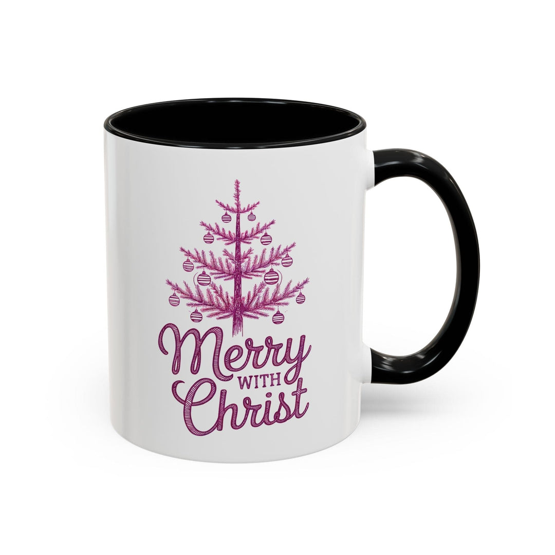 Ceramic Gift Mug - Merry with Christ - Decorative/Ceramic Mugs/11oz/15oz