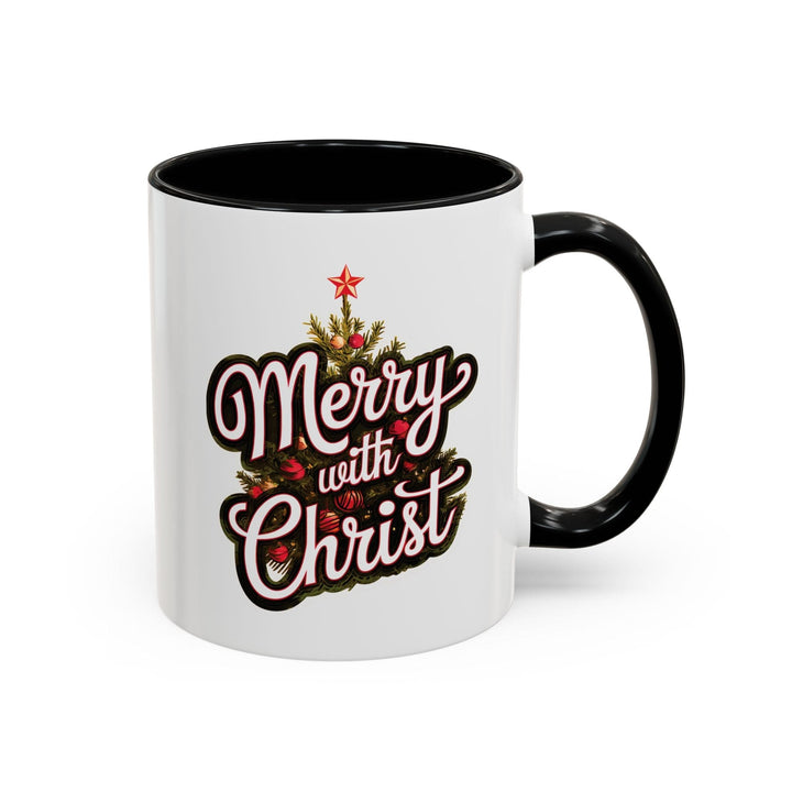 Ceramic Gift Mug - Merry with Christ - Decorative/Ceramic Mugs/11oz/15oz