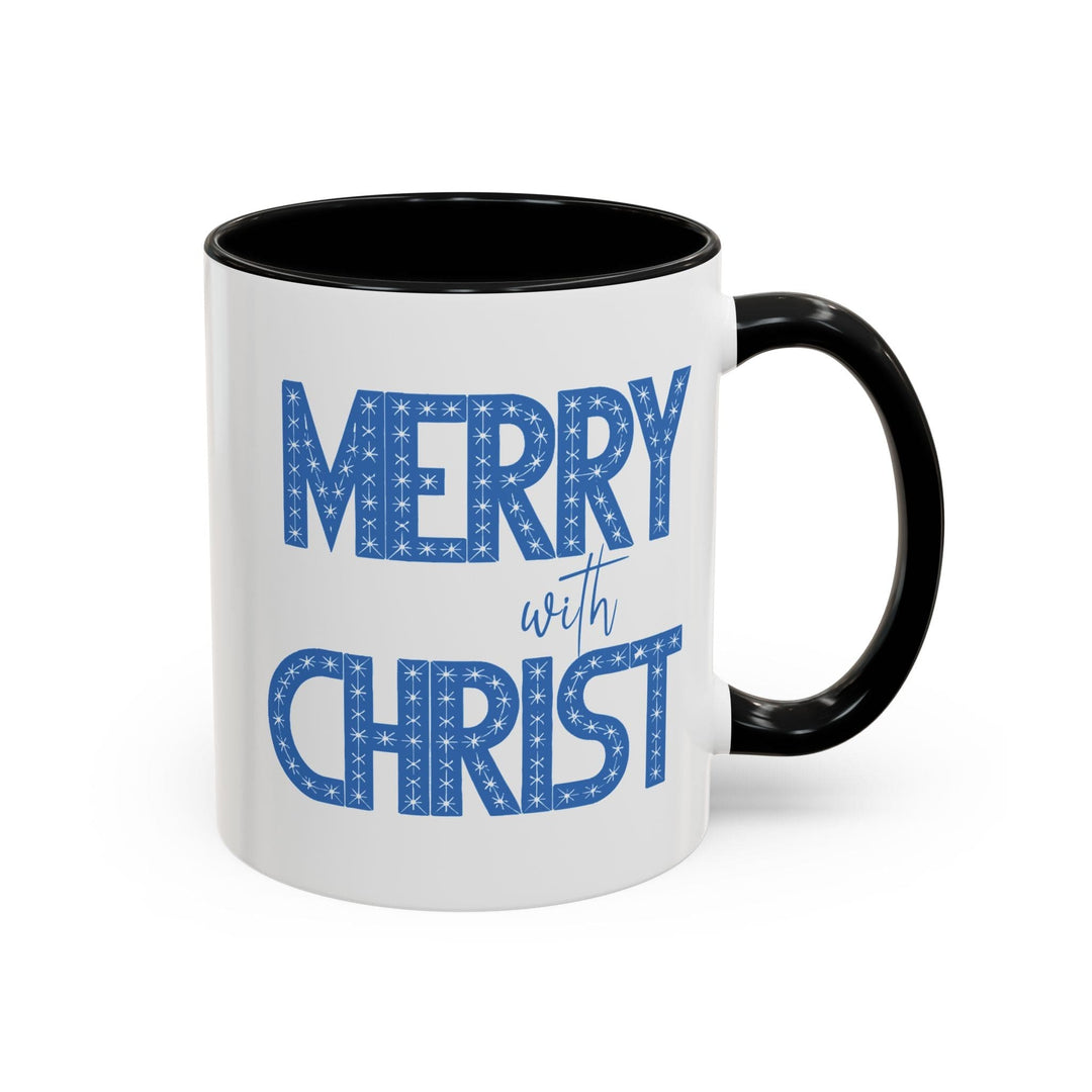 Ceramic Gift Mug - Merry with Christ - Decorative/Ceramic Mugs/11oz/15oz
