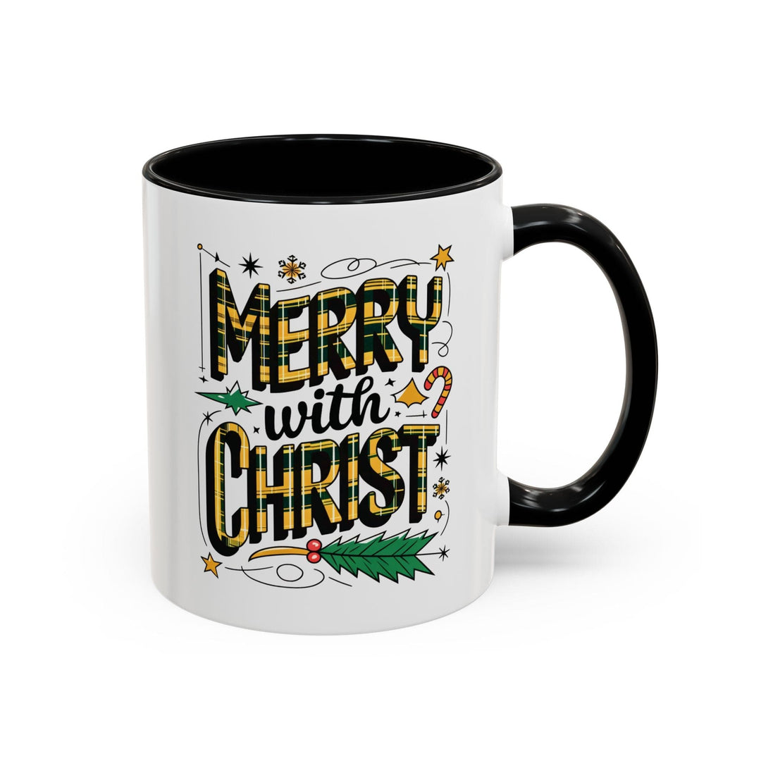 Ceramic Gift Mug - Merry with Christ - Decorative/Ceramic Mugs/11oz/15oz