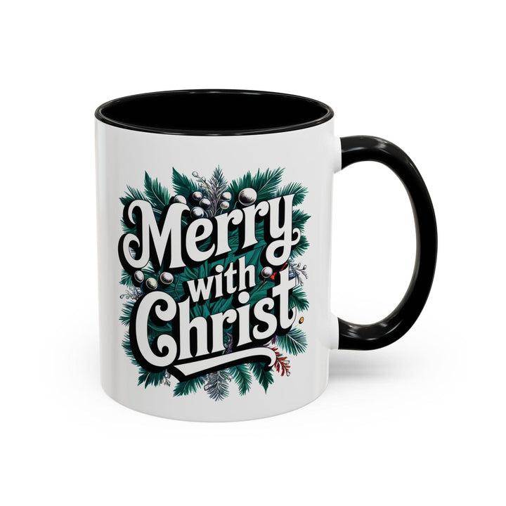 Ceramic Gift Mug - Merry with Christ - Decorative/Ceramic Mugs/11oz/15oz