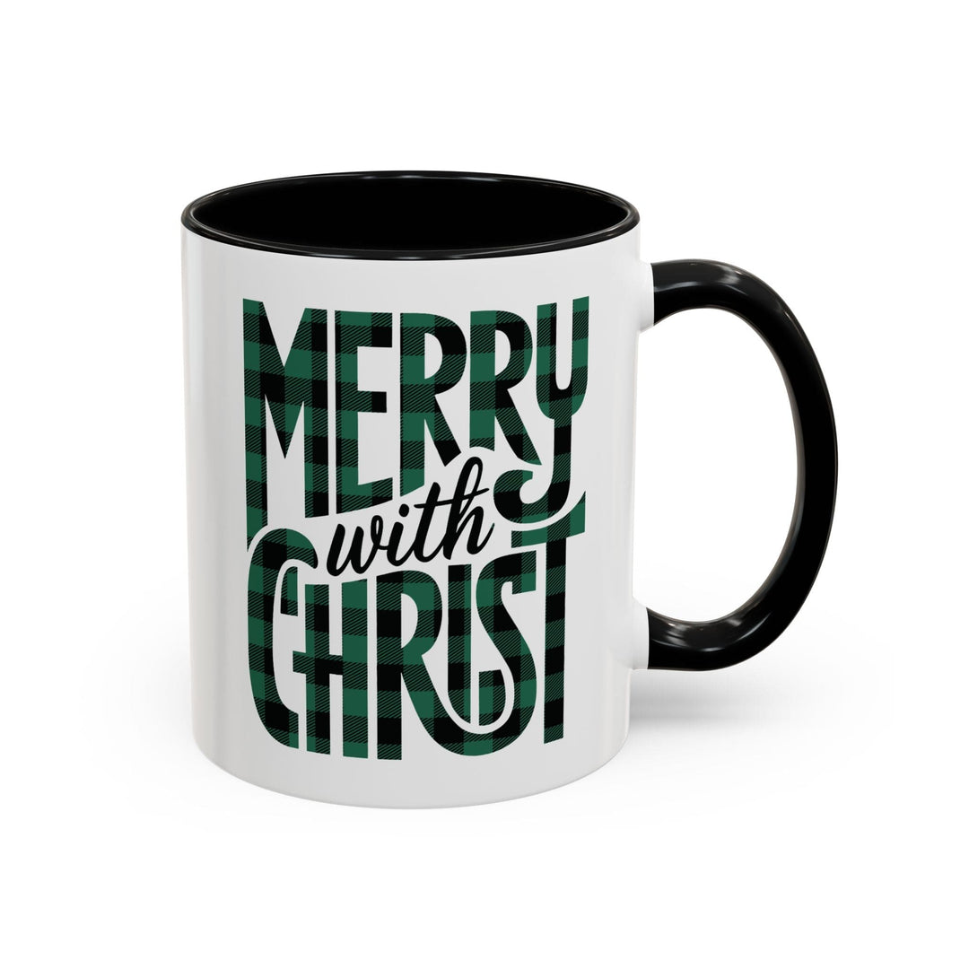 Ceramic Gift Mug - Merry with Christ - Decorative/Ceramic Mugs/11oz/15oz
