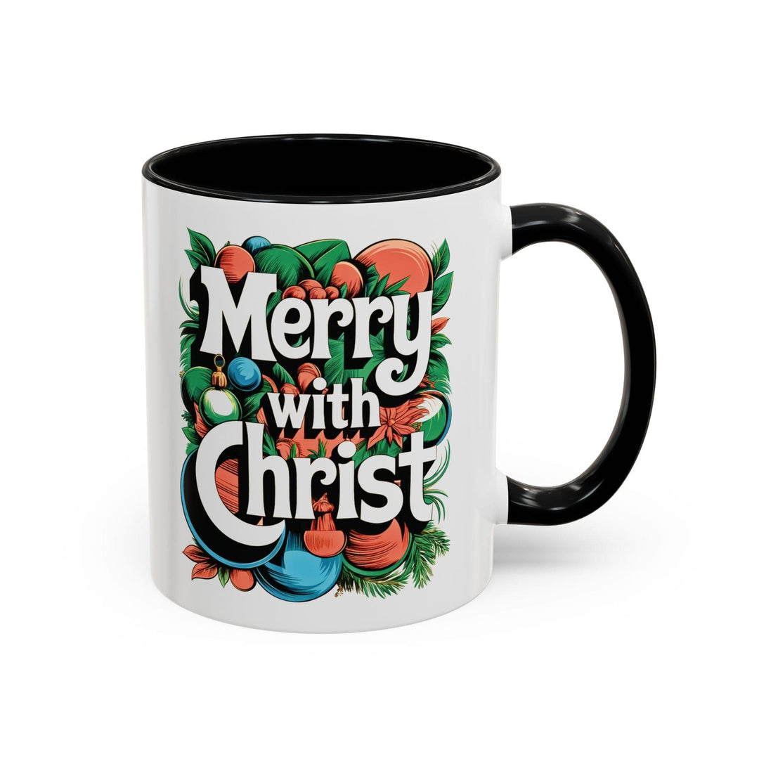 Ceramic Gift Mug - Merry with Christ - Decorative/Ceramic Mugs/11oz/15oz