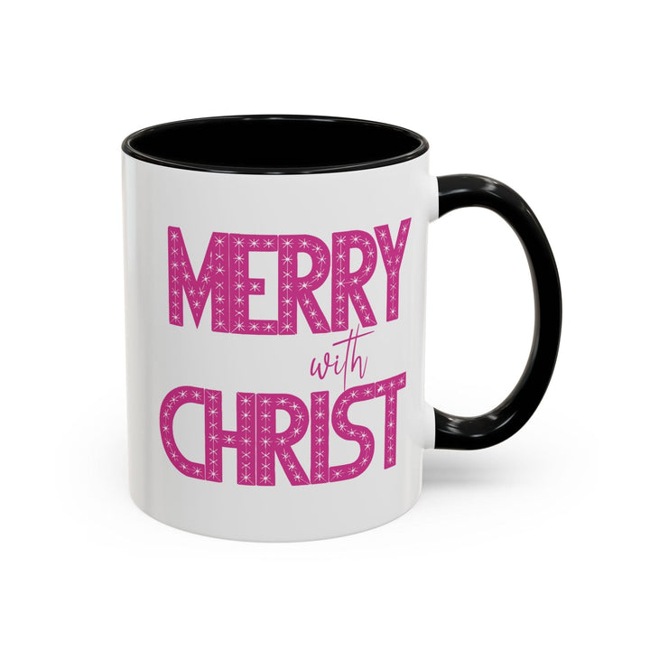 Ceramic Gift Mug - Merry with Christ - Decorative/Ceramic Mugs/11oz/15oz