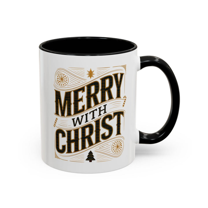 Ceramic Gift Mug - Merry with Christ - Decorative/Ceramic Mugs/11oz/15oz
