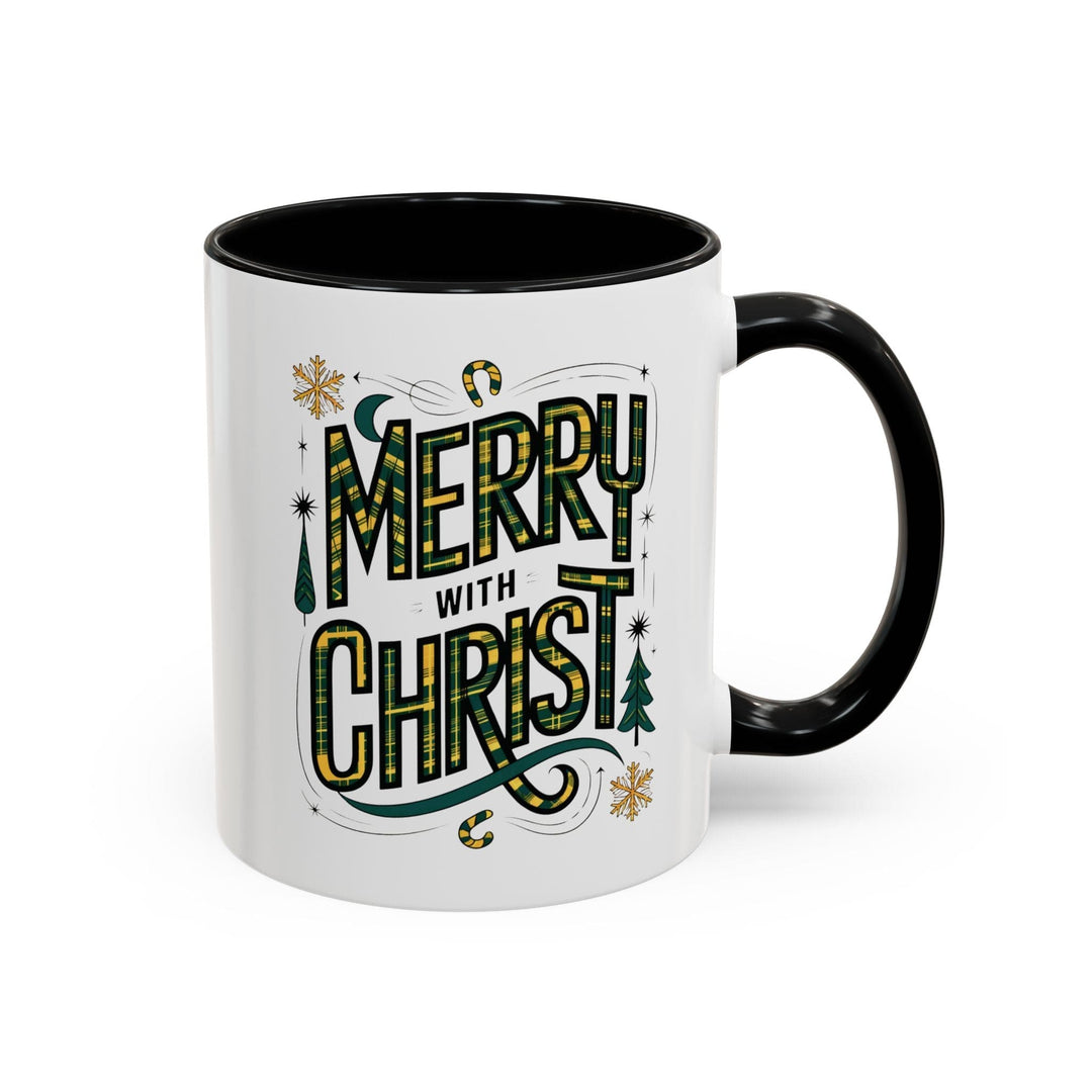 Ceramic Gift Mug - Merry with Christ - Decorative/Ceramic Mugs/11oz/15oz