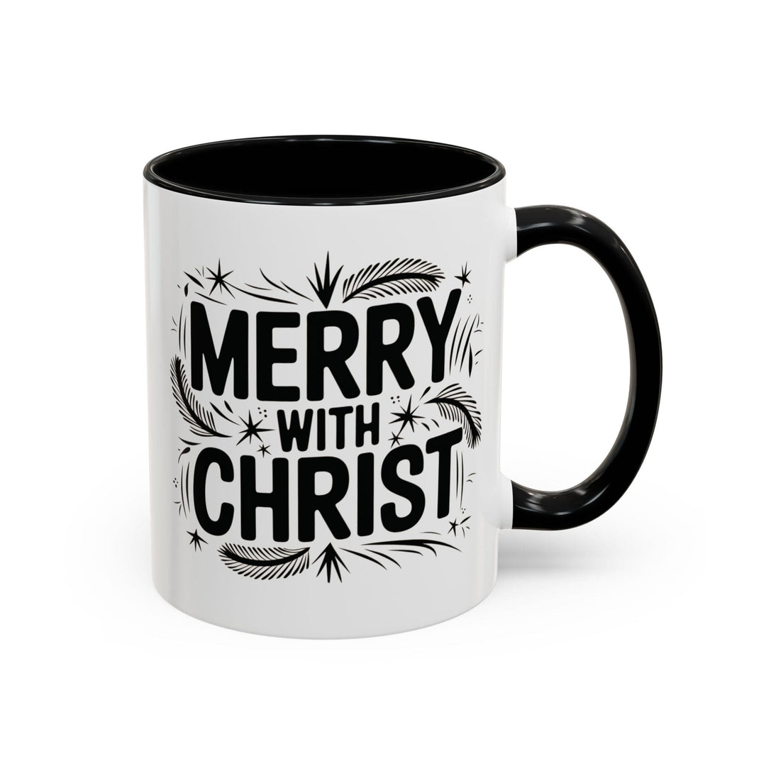 Ceramic Gift Mug - Merry with Christ - Decorative/Ceramic Mugs/11oz/15oz