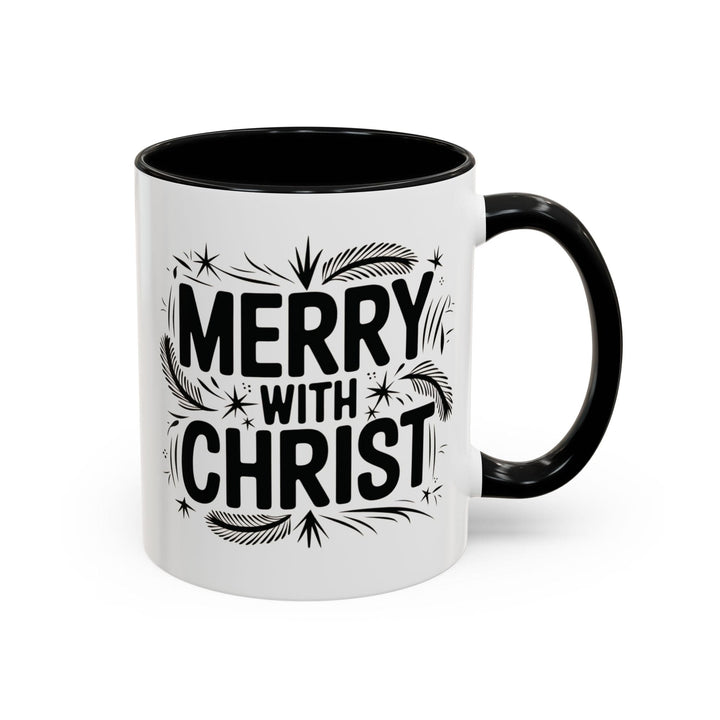 Ceramic Gift Mug - Merry with Christ - Decorative/Ceramic Mugs/11oz/15oz