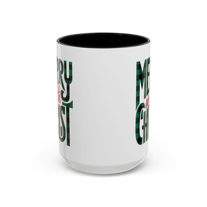 Ceramic Gift Mug - Merry with Christ - Decorative/Ceramic Mugs/11oz/15oz