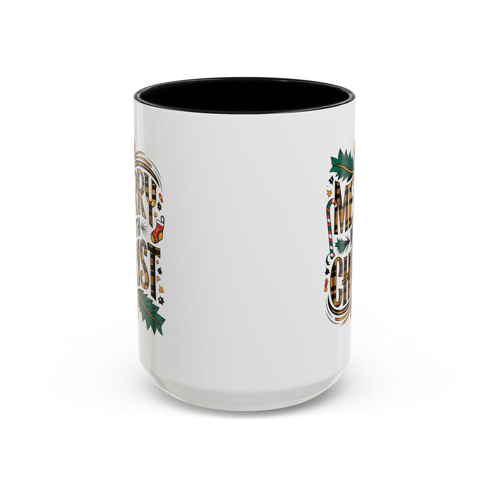 Ceramic Gift Mug - Merry with Christ - Decorative/Ceramic Mugs/11oz/15oz