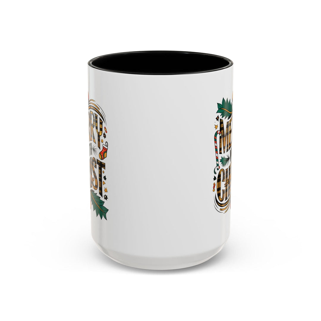Ceramic Gift Mug - Merry with Christ - Decorative/Ceramic Mugs/11oz/15oz