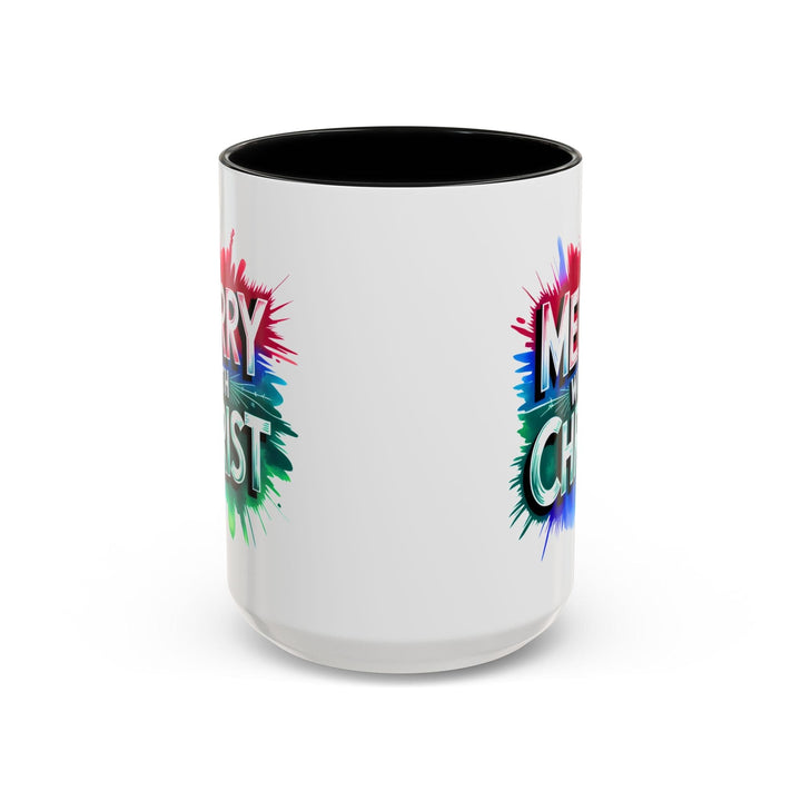 Ceramic Gift Mug - Merry with Christ - Decorative/Ceramic Mugs/11oz/15oz
