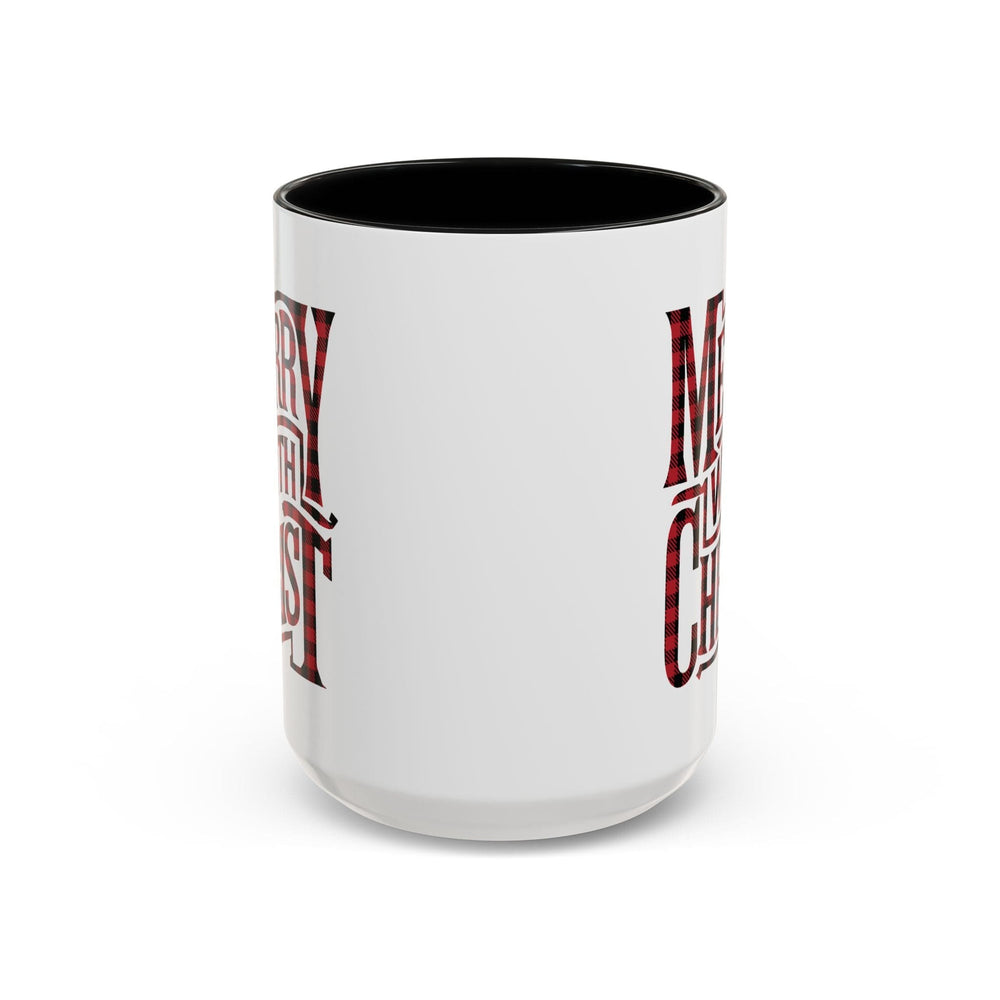 Ceramic Gift Mug - Merry with Christ - Decorative/Ceramic Mugs/11oz/15oz
