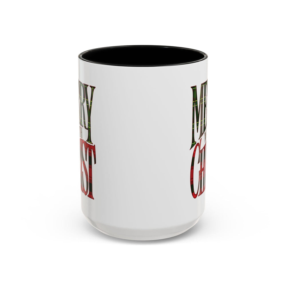 Ceramic Gift Mug - Merry with Christ - Decorative/Ceramic Mugs/11oz/15oz