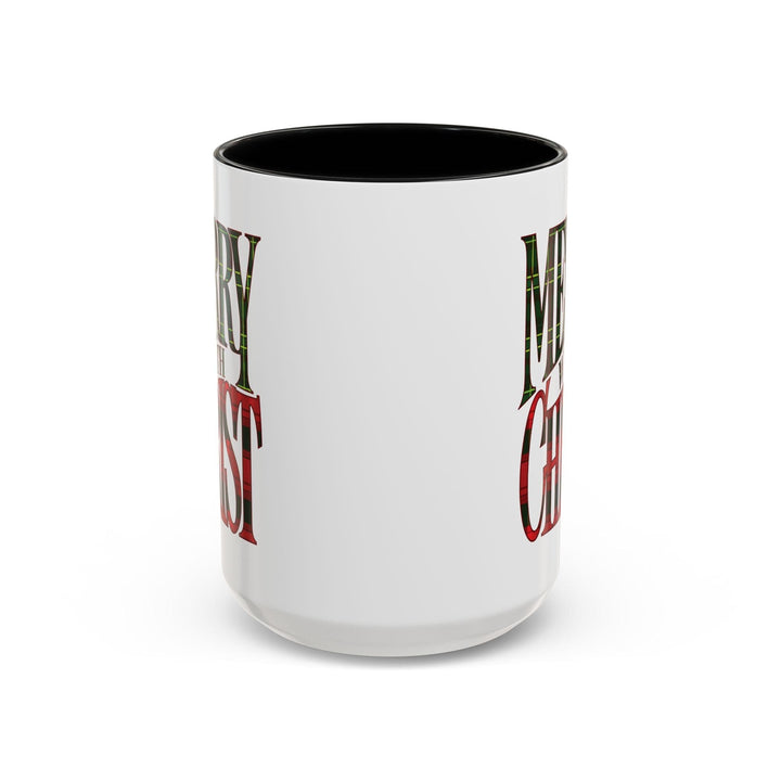 Ceramic Gift Mug - Merry with Christ - Decorative/Ceramic Mugs/11oz/15oz