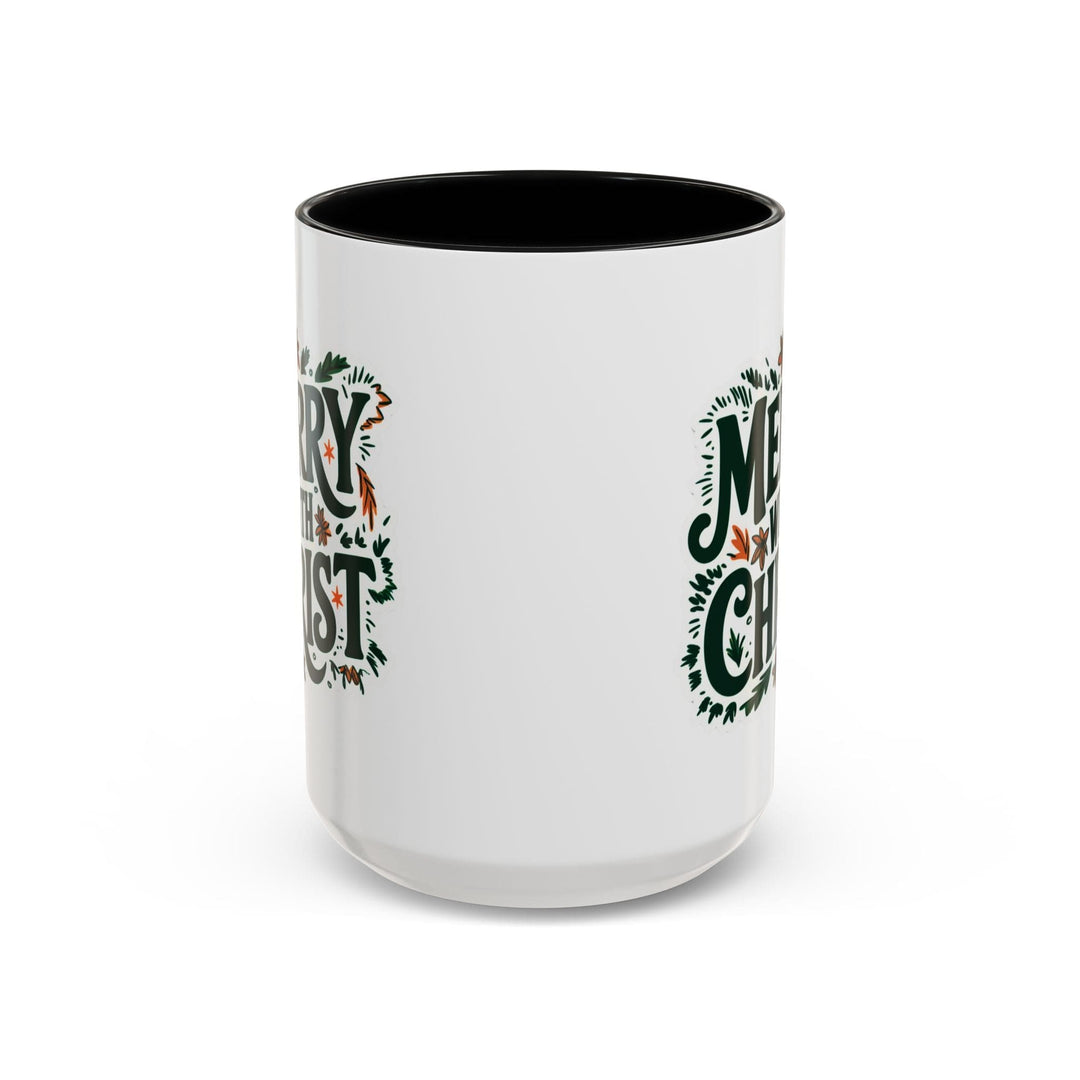 Ceramic Gift Mug - Merry with Christ - Decorative/Ceramic Mugs/11oz/15oz