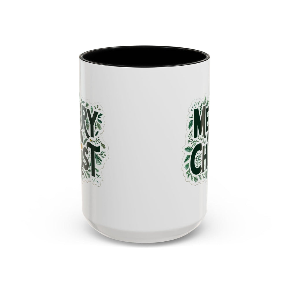 Ceramic Gift Mug - Merry with Christ - Decorative/Ceramic Mugs/11oz/15oz