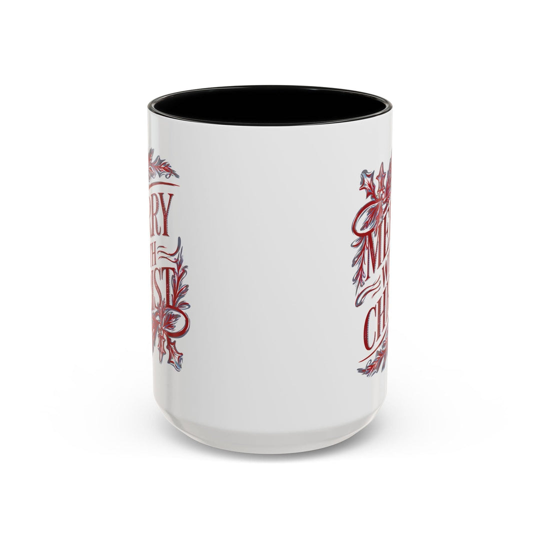 Ceramic Gift Mug - Merry with Christ - Decorative/Ceramic Mugs/11oz/15oz