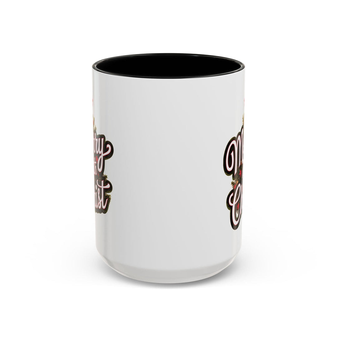 Ceramic Gift Mug - Merry with Christ - Decorative/Ceramic Mugs/11oz/15oz