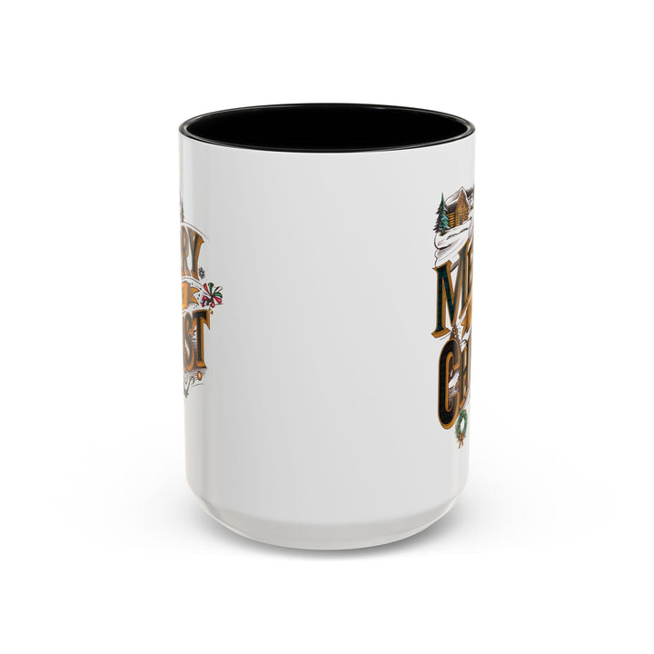 Ceramic Gift Mug - Merry with Christ - Decorative/Ceramic Mugs/11oz/15oz