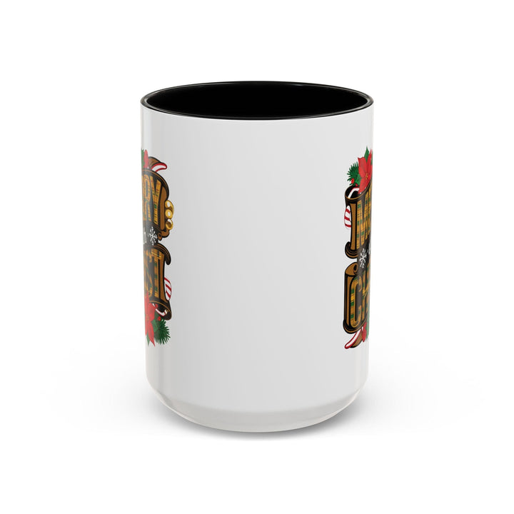Ceramic Gift Mug - Merry with Christ - Decorative/Ceramic Mugs/11oz/15oz