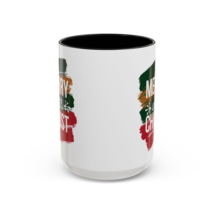 Ceramic Gift Mug - Merry with Christ - Decorative/Ceramic Mugs/11oz/15oz
