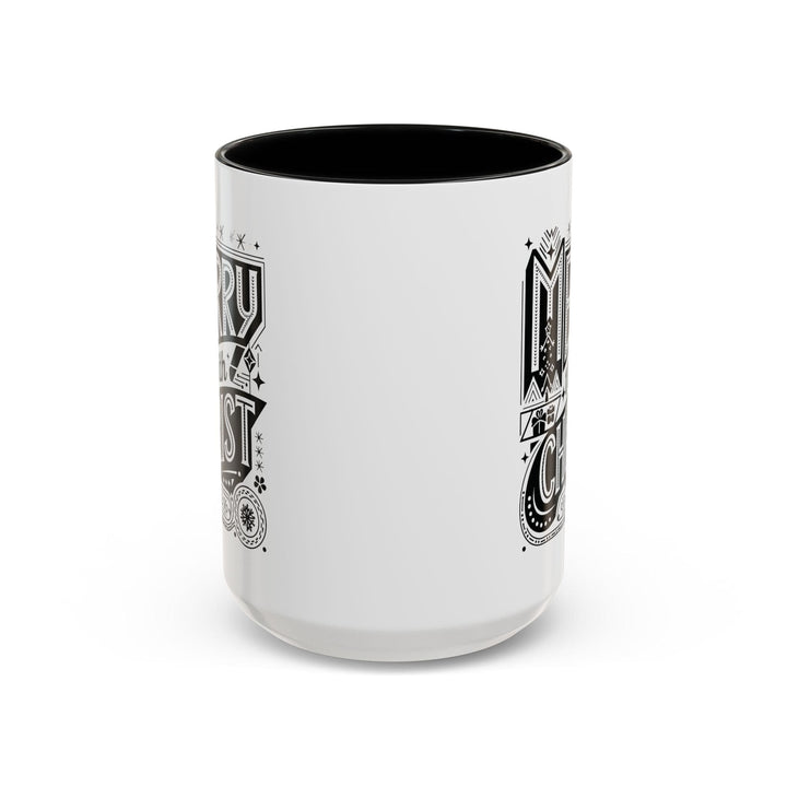 Ceramic Gift Mug - Merry with Christ - Decorative/Ceramic Mugs/11oz/15oz