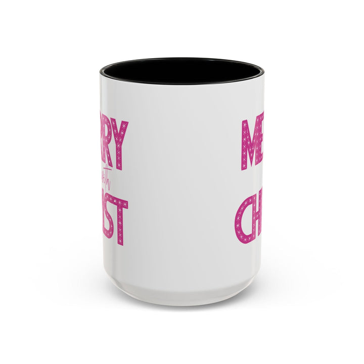 Ceramic Gift Mug - Merry with Christ - Decorative/Ceramic Mugs/11oz/15oz