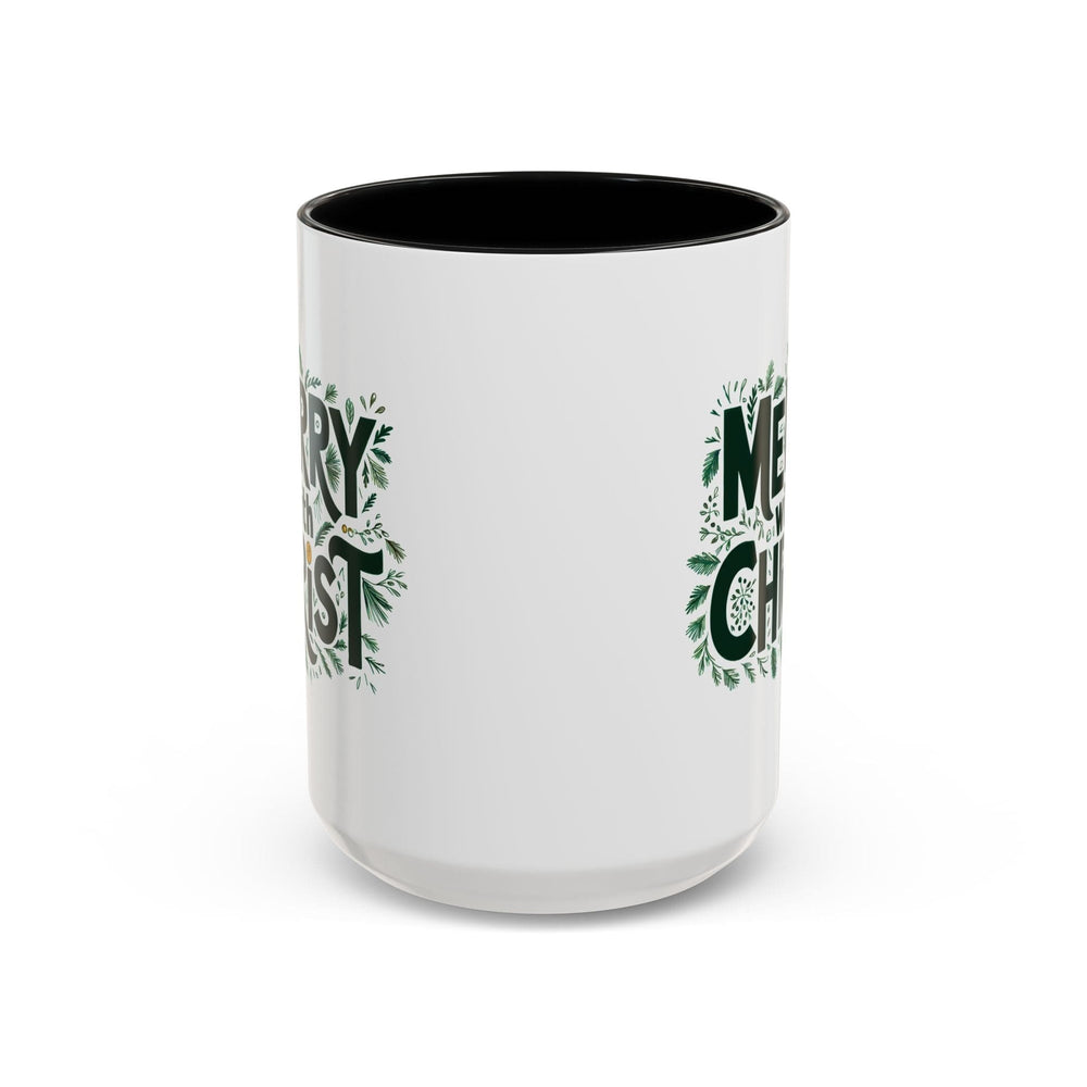 Ceramic Gift Mug - Merry with Christ - Decorative/Ceramic Mugs/11oz/15oz