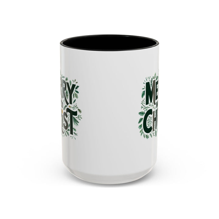 Ceramic Gift Mug - Merry with Christ - Decorative/Ceramic Mugs/11oz/15oz