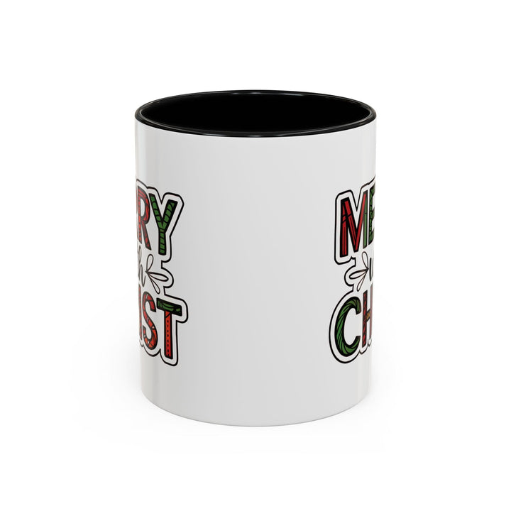 Ceramic Gift Mug - Merry with Christ - Decorative/Ceramic Mugs/11oz/15oz