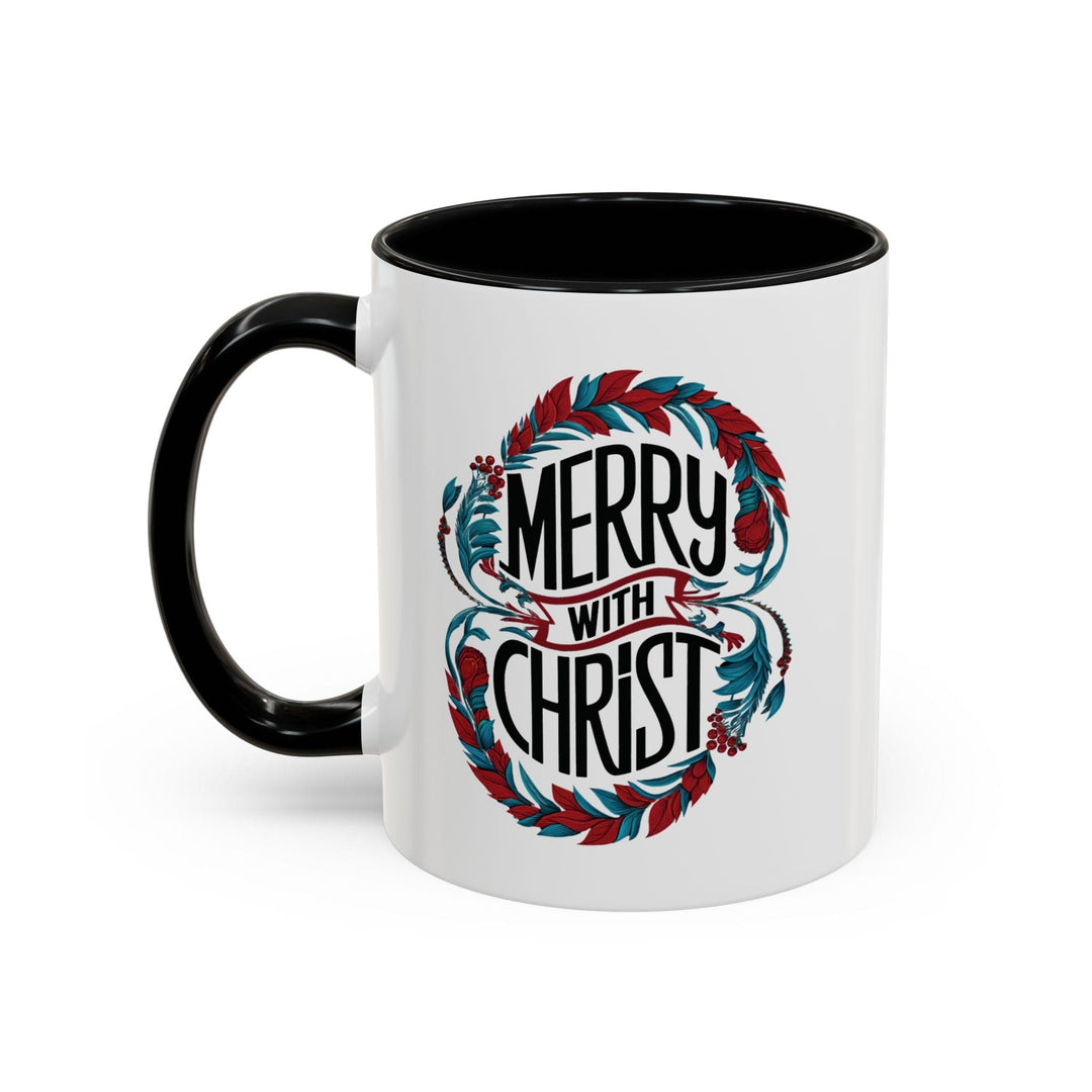 Ceramic Gift Mug - Merry with Christ - Decorative/Ceramic Mugs/11oz/15oz