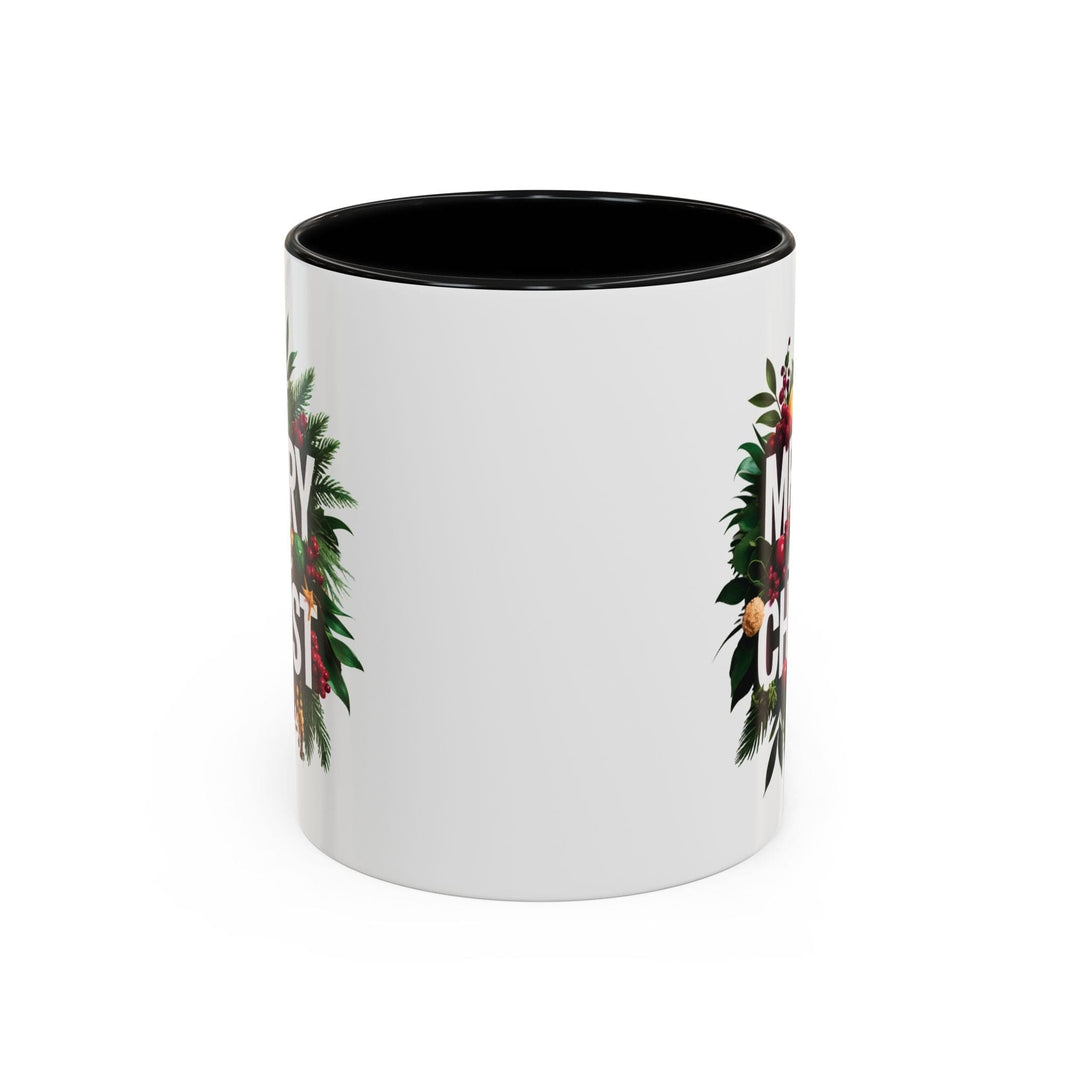 Ceramic Gift Mug - Merry with Christ - Decorative/Ceramic Mugs/11oz/15oz