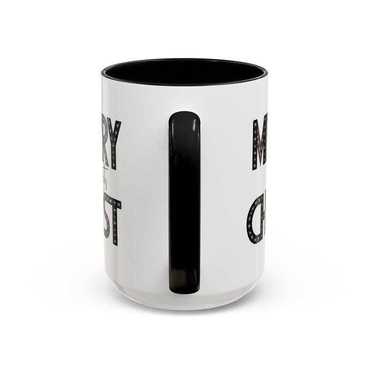 Ceramic Gift Mug - Merry with Christ - Decorative/Ceramic Mugs/11oz/15oz