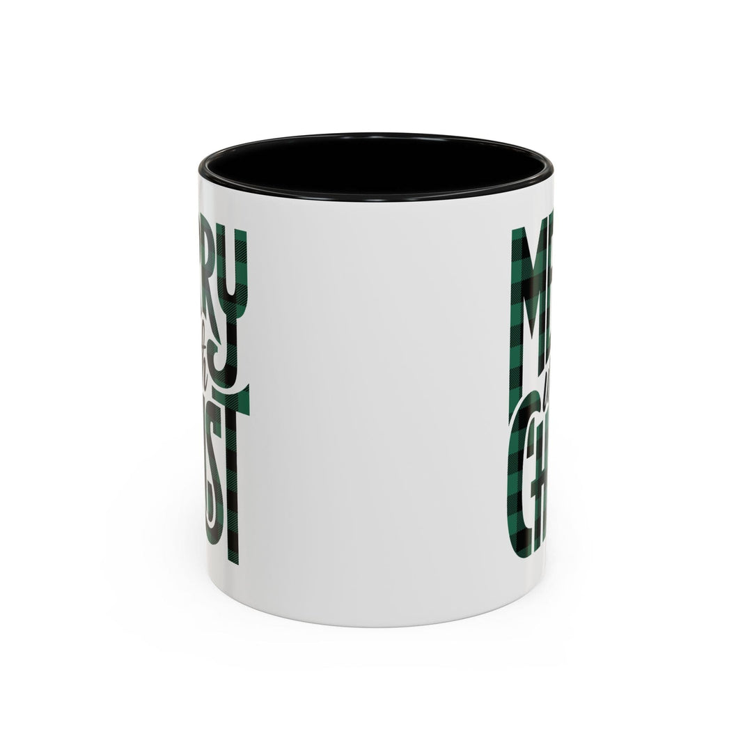 Ceramic Gift Mug - Merry with Christ - Decorative/Ceramic Mugs/11oz/15oz