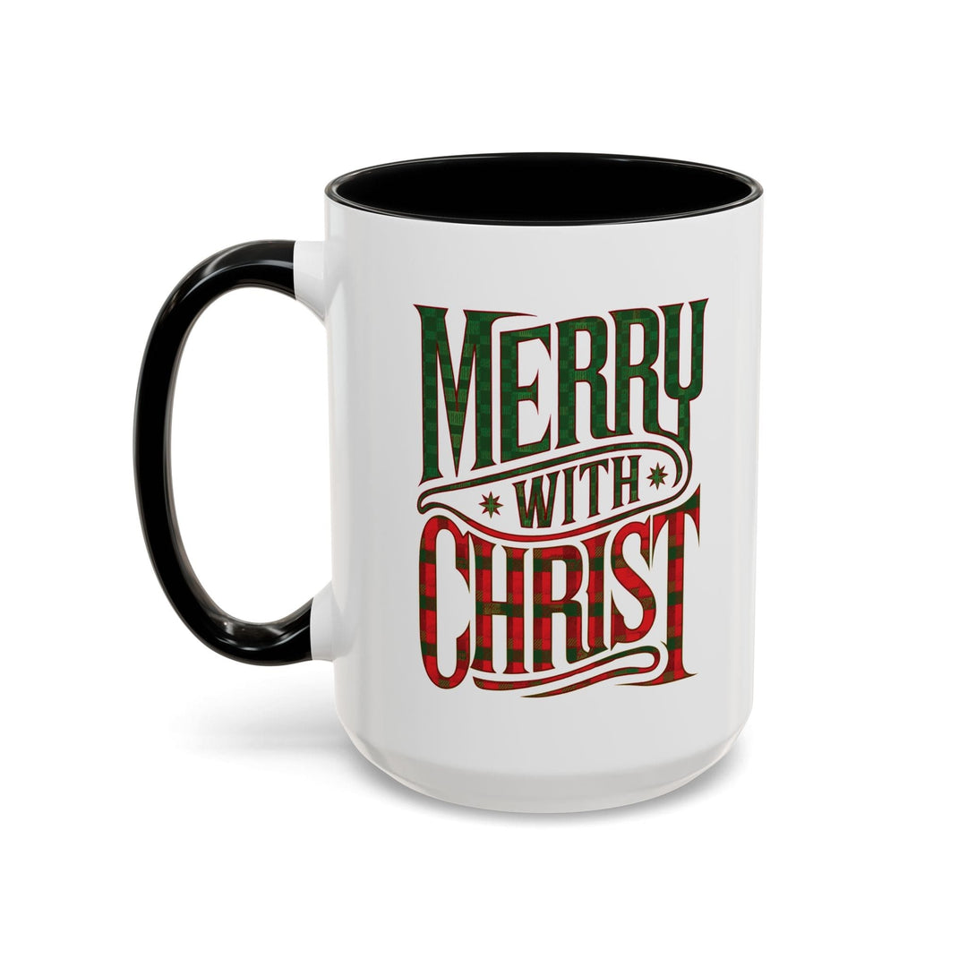 Ceramic Gift Mug - Merry with Christ - Decorative/Ceramic Mugs/11oz/15oz