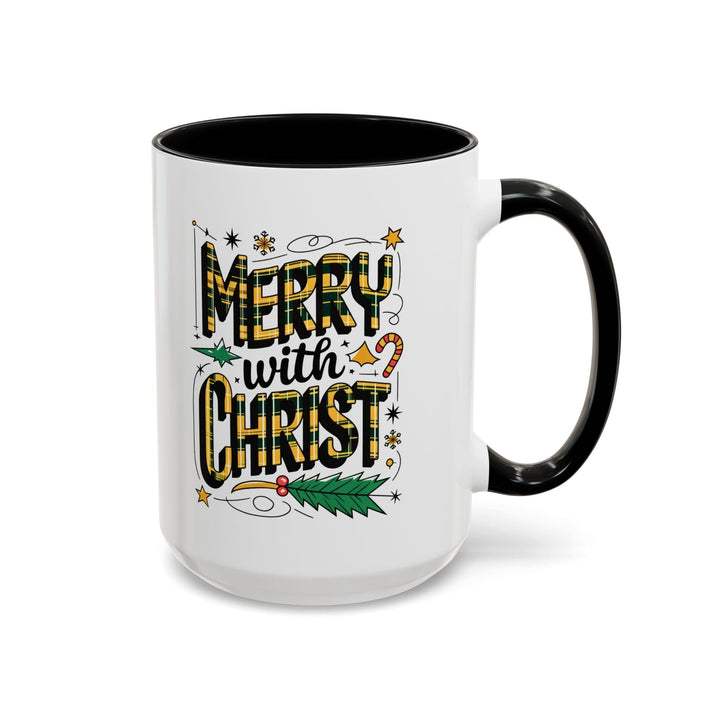 Ceramic Gift Mug - Merry with Christ - Decorative/Ceramic Mugs/11oz/15oz