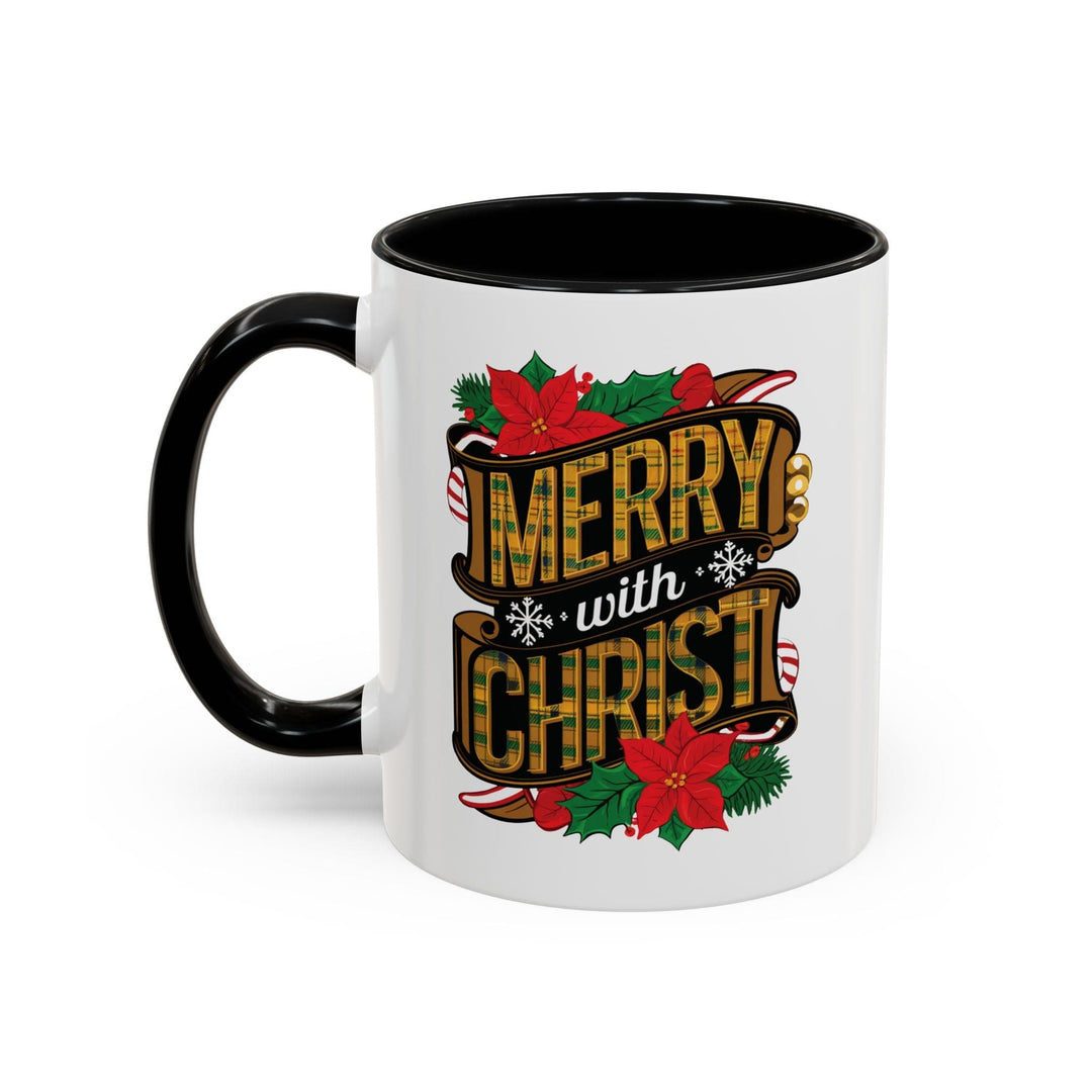 Ceramic Gift Mug - Merry with Christ - Decorative/Ceramic Mugs/11oz/15oz
