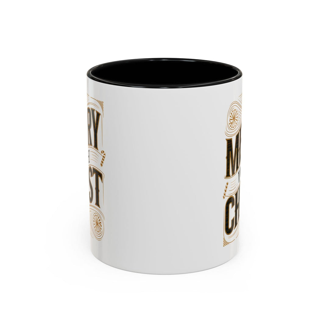 Ceramic Gift Mug - Merry with Christ - Decorative/Ceramic Mugs/11oz/15oz