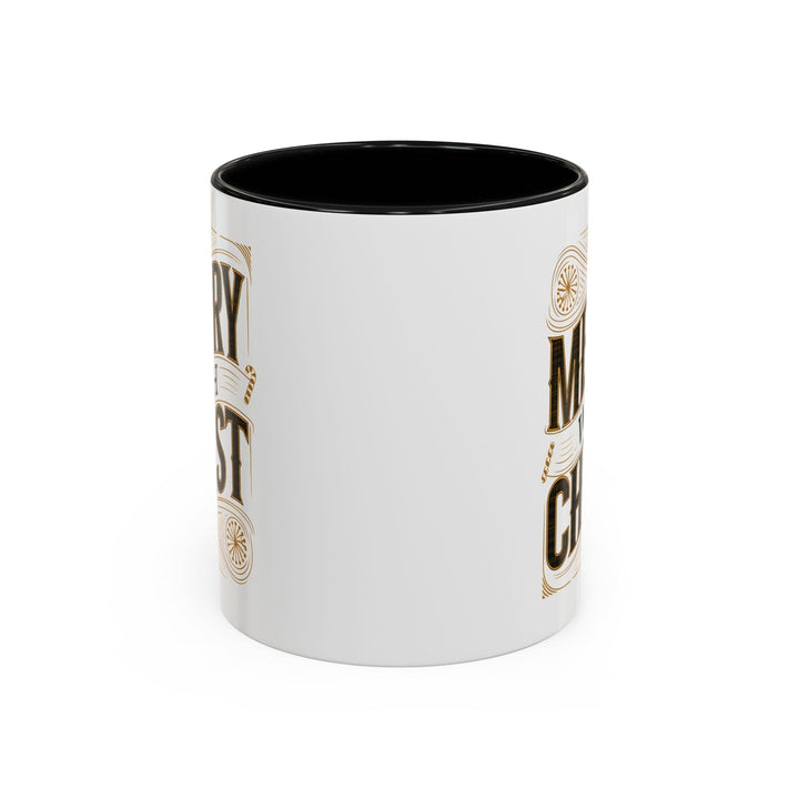 Ceramic Gift Mug - Merry with Christ - Decorative/Ceramic Mugs/11oz/15oz