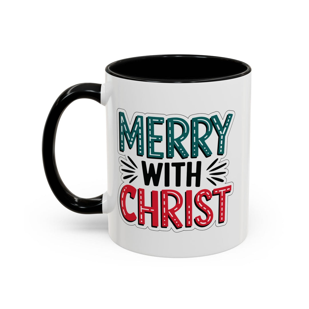 Ceramic Gift Mug - Merry with Christ - Decorative/Ceramic Mugs/11oz/15oz