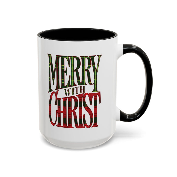 Ceramic Gift Mug - Merry with Christ - Decorative/Ceramic Mugs/11oz/15oz
