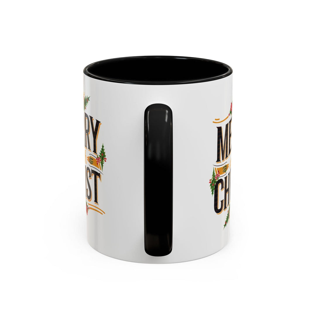 Ceramic Gift Mug - Merry with Christ - Decorative/Ceramic Mugs/11oz/15oz