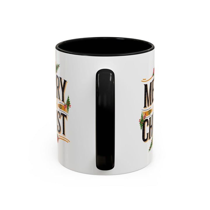 Ceramic Gift Mug - Merry with Christ - Decorative/Ceramic Mugs/11oz/15oz