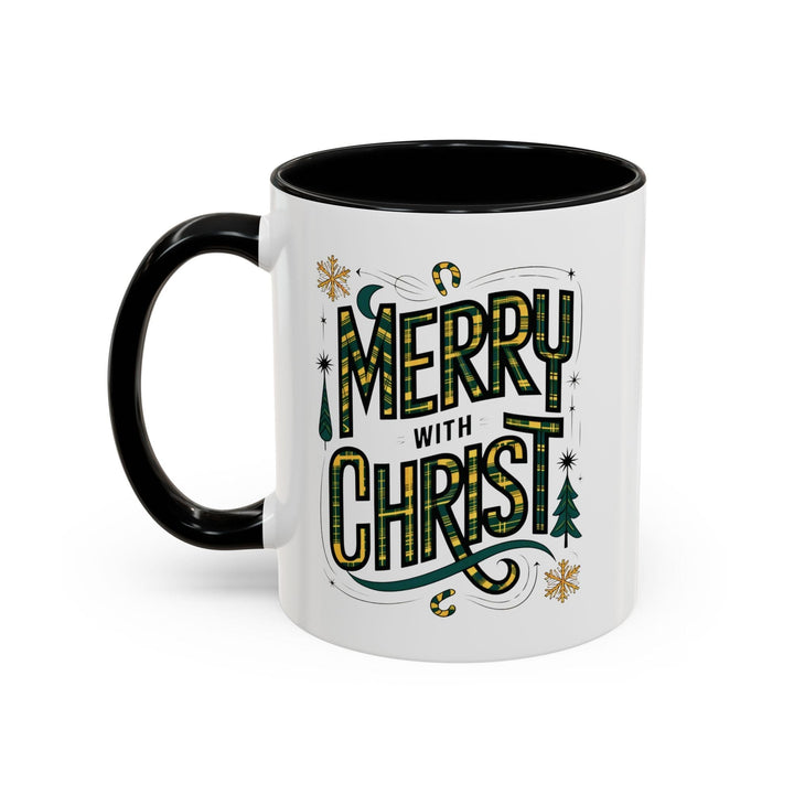 Ceramic Gift Mug - Merry with Christ - Decorative/Ceramic Mugs/11oz/15oz