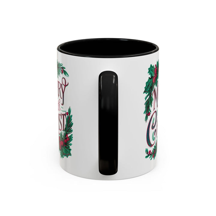 Ceramic Gift Mug - Merry with Christ - Decorative/Ceramic Mugs/11oz/15oz