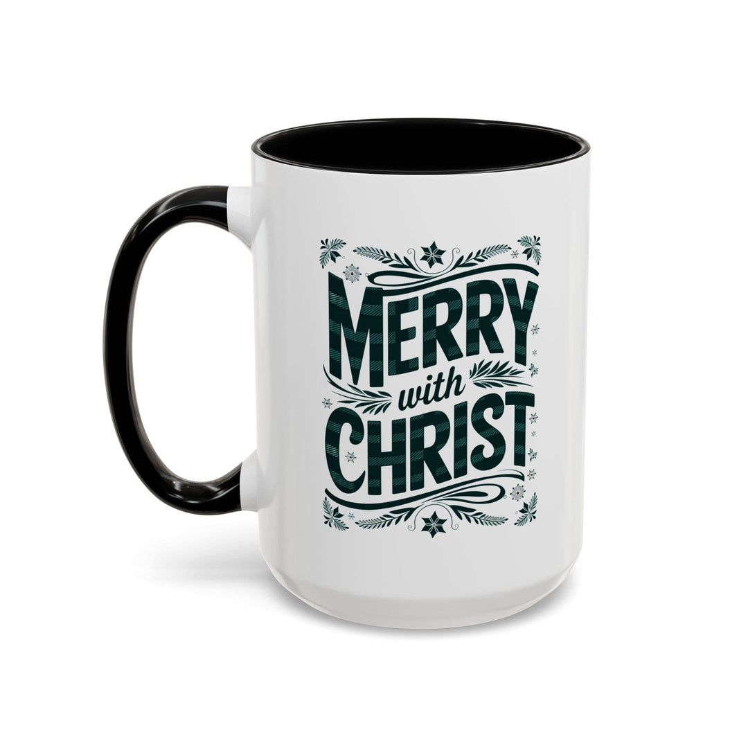 Ceramic Gift Mug - Merry with Christ - Decorative/Ceramic Mugs/11oz/15oz