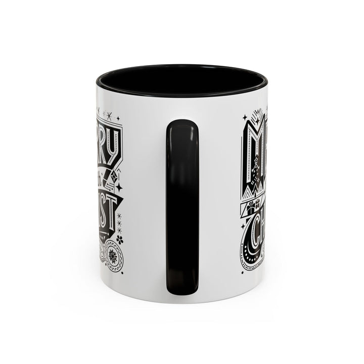 Ceramic Gift Mug - Merry with Christ - Decorative/Ceramic Mugs/11oz/15oz